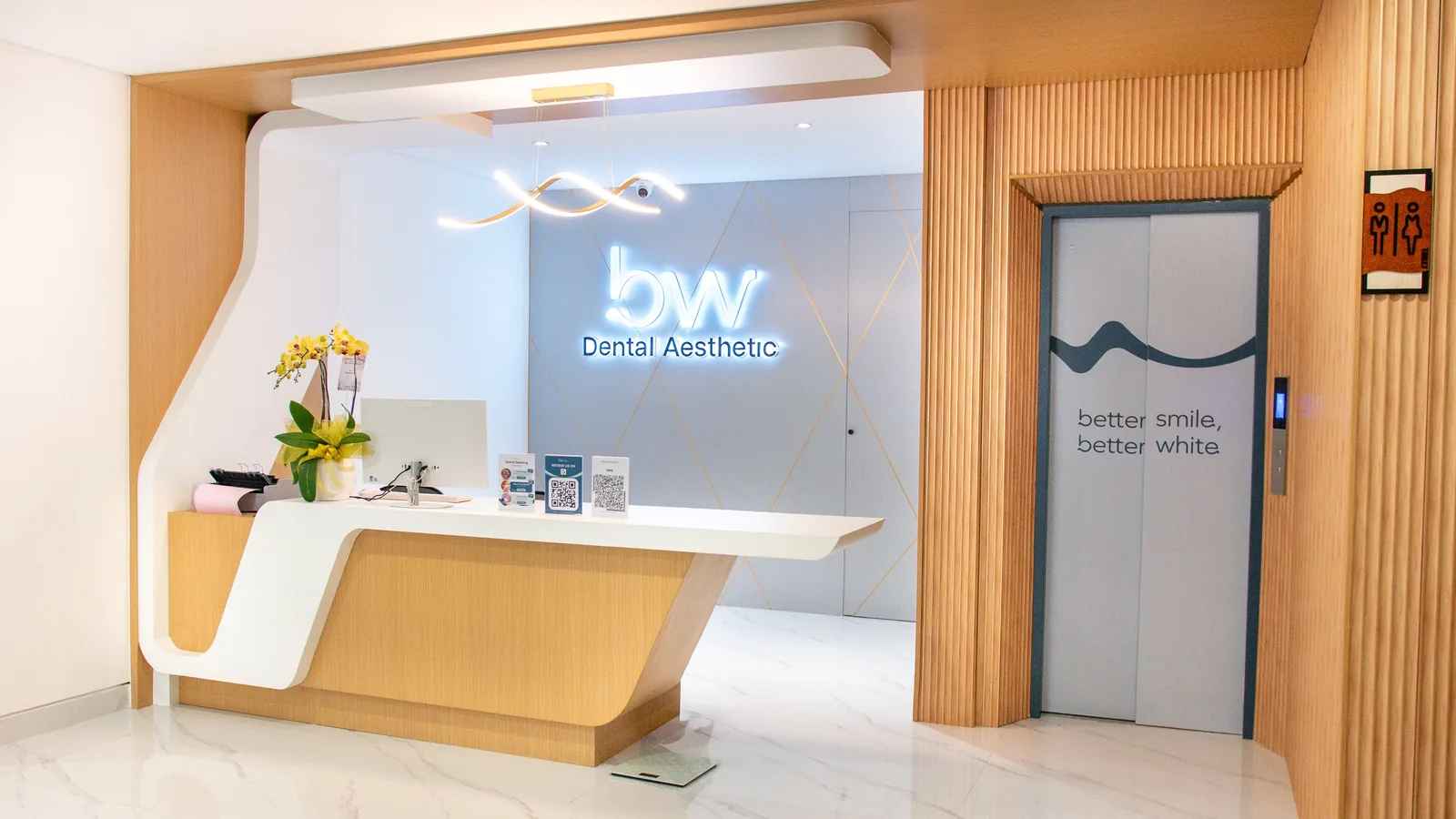Resepsionis BW Dental Aesthetic Pasirkaliki